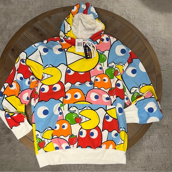 Vintage Retro Arcade PacMan sweatshirt - Picture 1 of 4